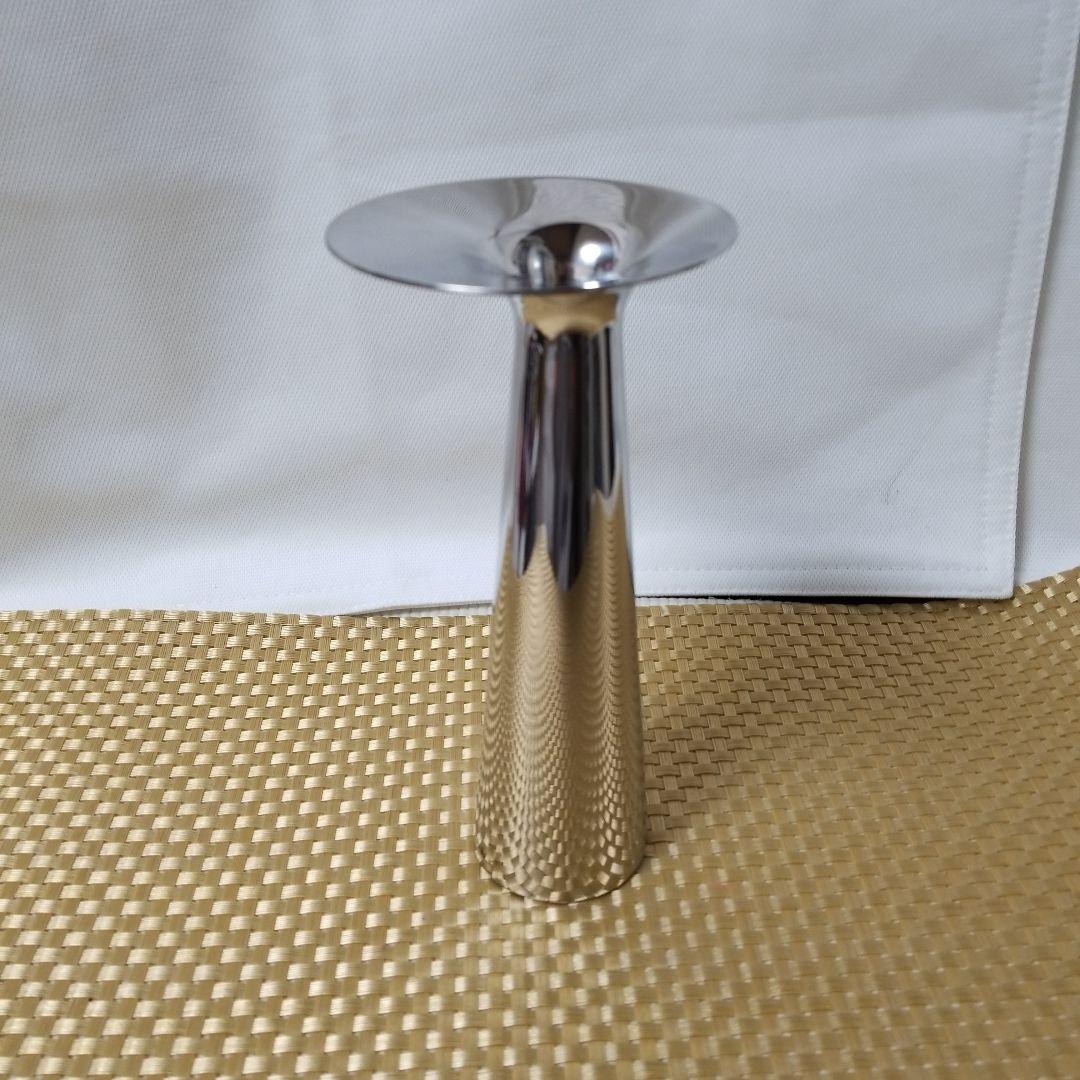 マリナリナルディ　ノベルティ「ZACK　PAREGO　ステンレス製　一輪挿し」