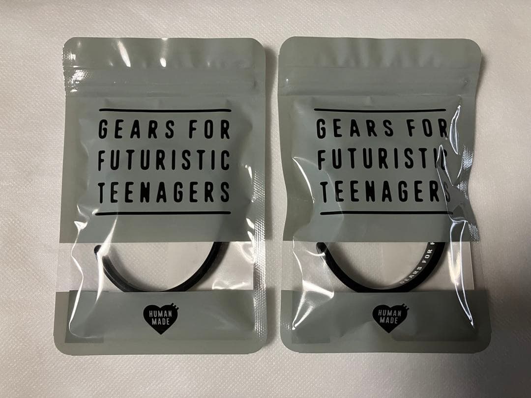 HUMAN MADE 25ss ACRYLIC BANGLE #1 & #2 黒