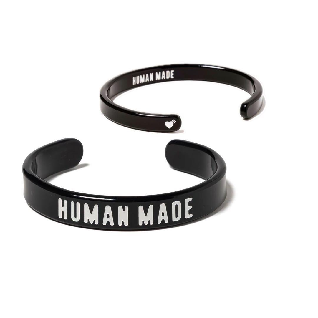HUMAN MADE 25ss ACRYLIC BANGLE #1 & #2 黒