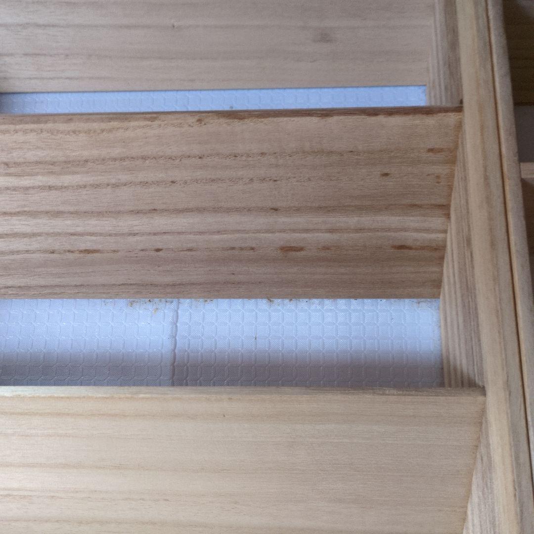 桐製ダークブラウン箪笥