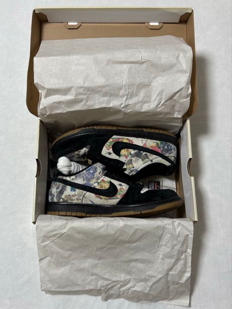 Supreme × Nike SB Dunk Low \"Rammellzee\"