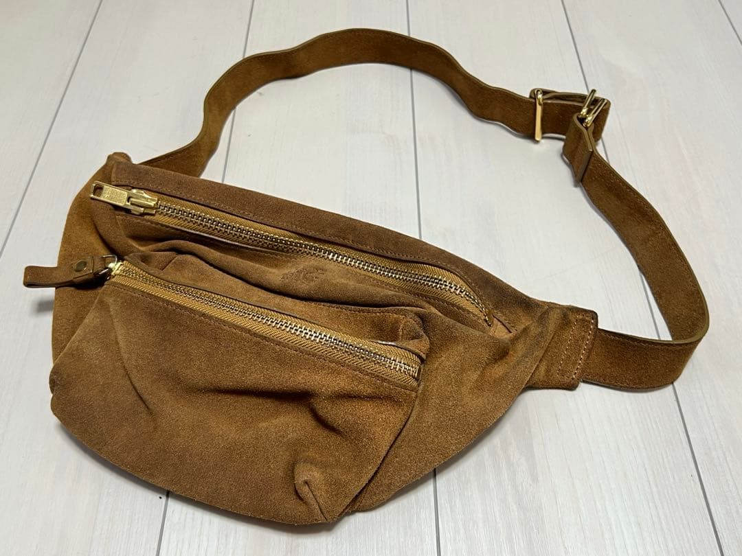 PORTER 5525gallery 別注 ポーター ウエストバッグ スウェード