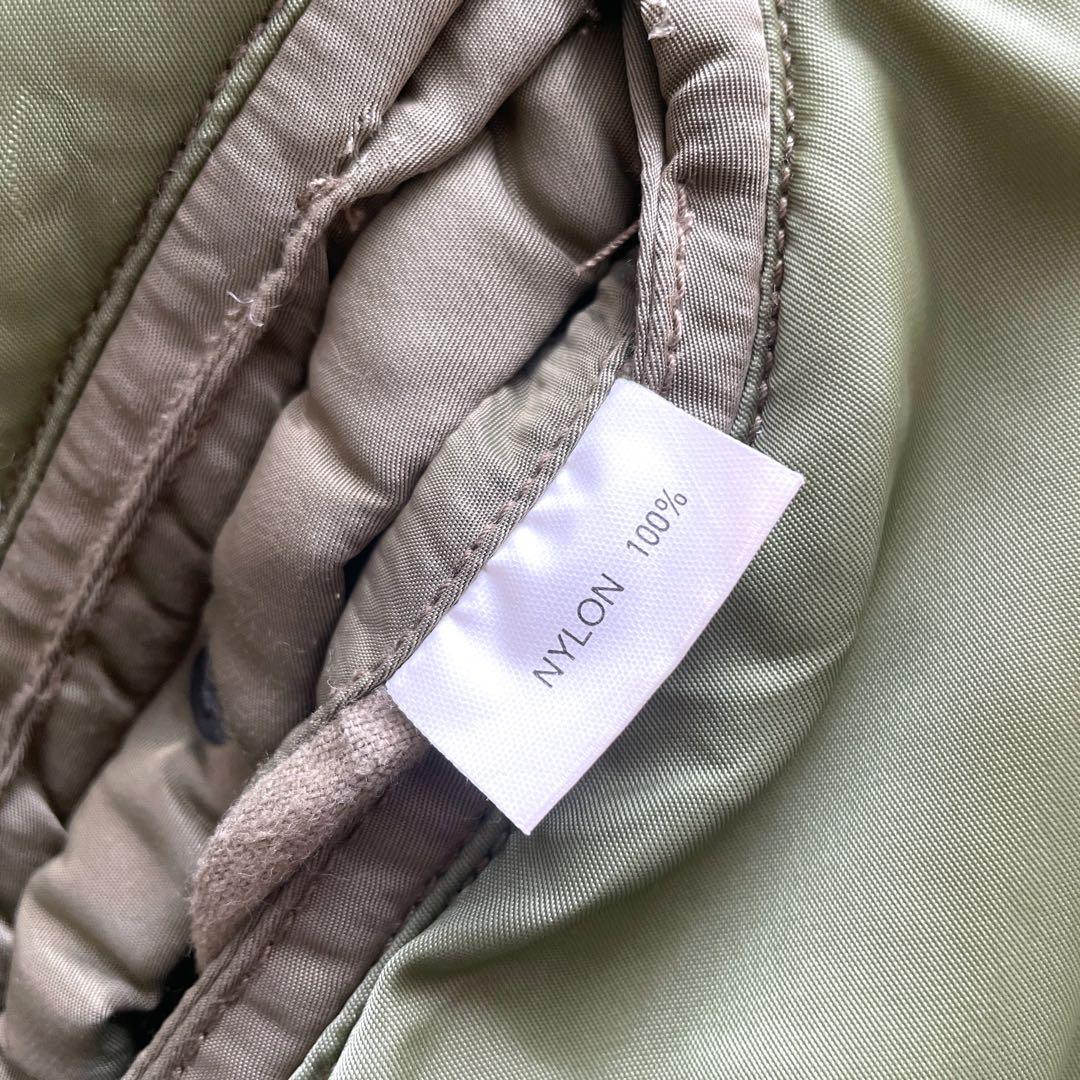 極美品 HOUSTON N-2B フライトジャケット カーキ M ショート丈