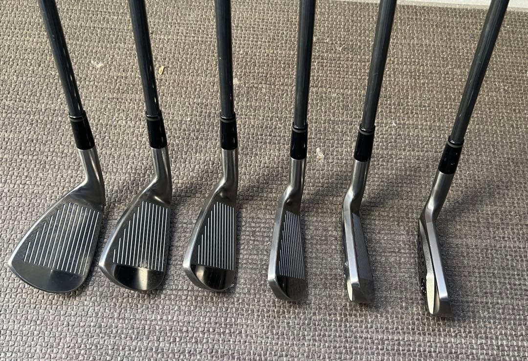 オノフ　FORGED IRON KURO チャコールブラック　5-P 6本セット