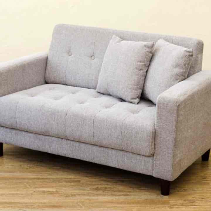 カタログ価格66960円 NEW　MERCURYソファ　ファブリック　BE