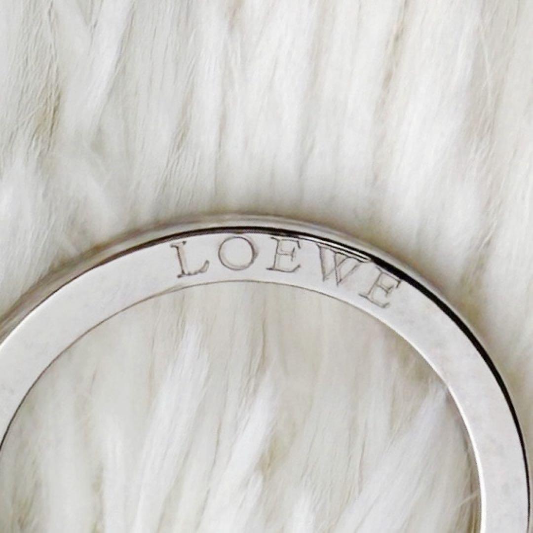 美品♡保存箱付LOEWE ロエべ ブランドロゴ キーホルダー キーリング