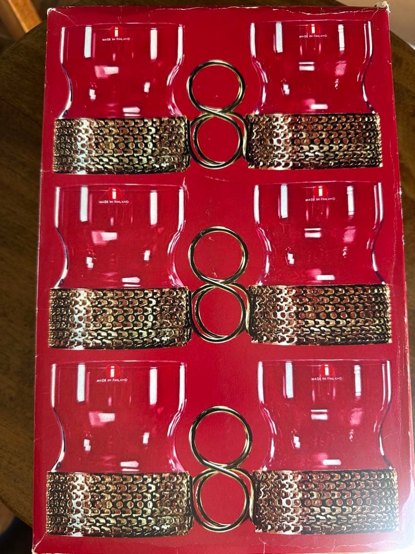  Tsaikka ツァイッカ イッタラ グラス 6個セット