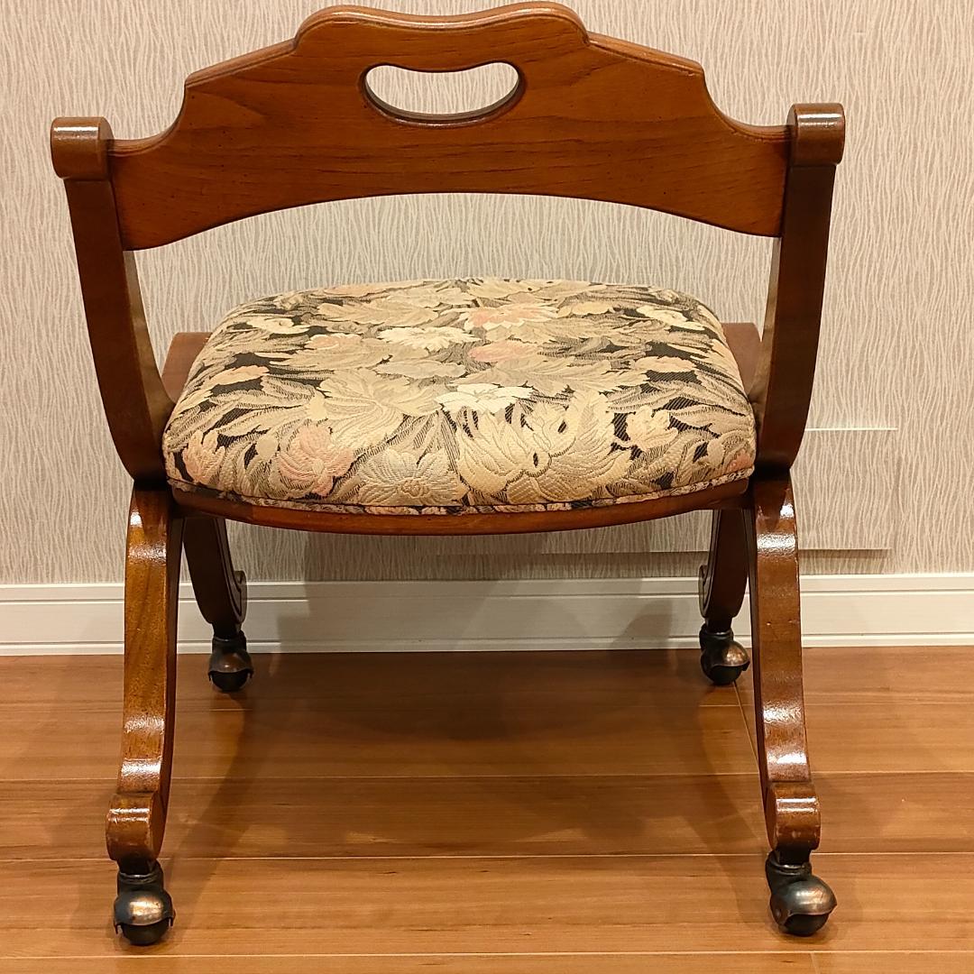 ヴィンテージ　ドレクセルヘリテイジ　サイドチェア　キャスターチェア