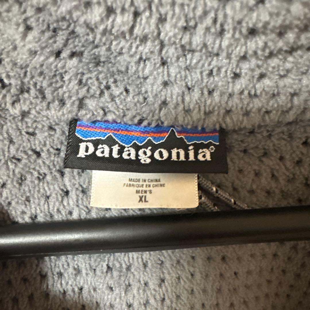 Patagonia 裏地フリースジャケット（ブルー系）