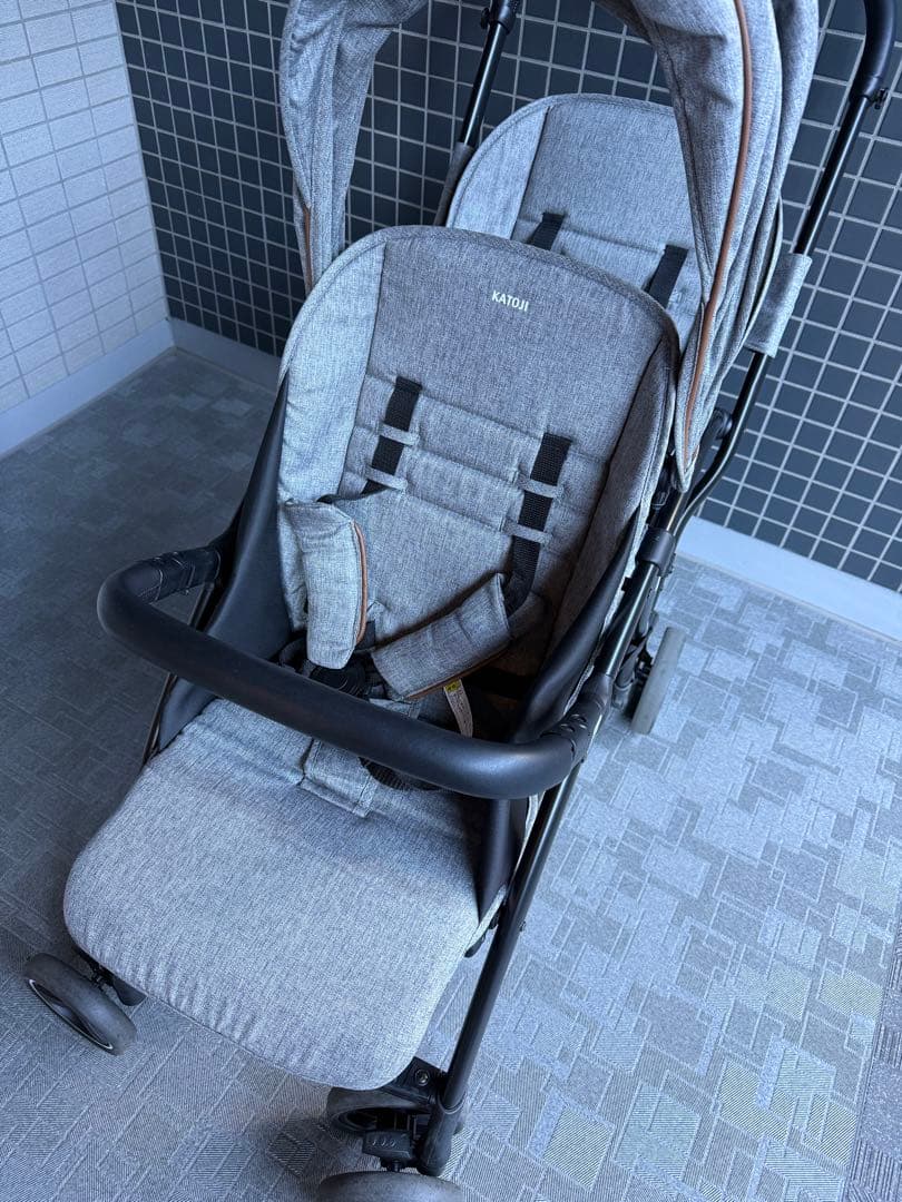 KATOJI 2人乗りベビーカー 2-Seaternextリアシートつき