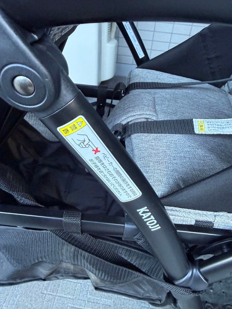 KATOJI 2人乗りベビーカー 2-Seaternextリアシートつき