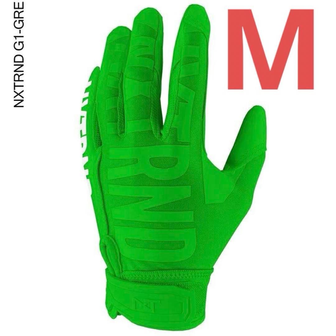 【M】NXTRND G1 アメフト グローブ グリーン