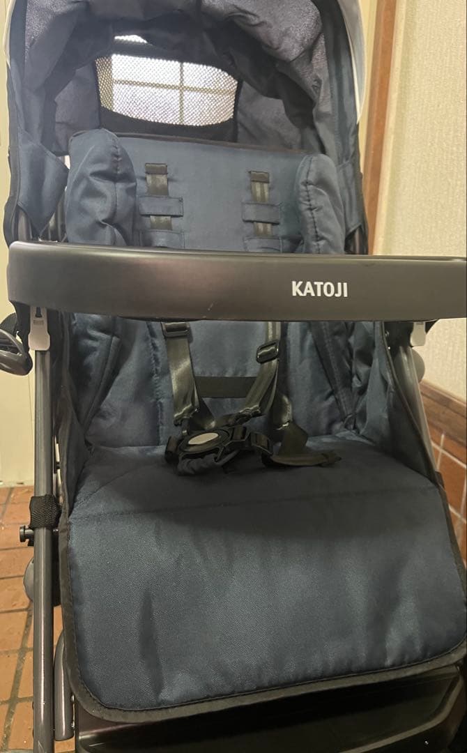 送料無料 KATOJI カトージ 二人乗りベビーカー 二人でゴー