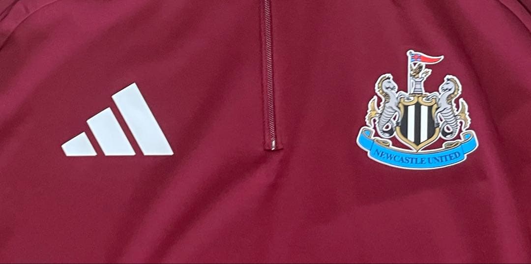 adidas ニューカッスル　トレーニングトップ　ドリルトップ　サッカー　M