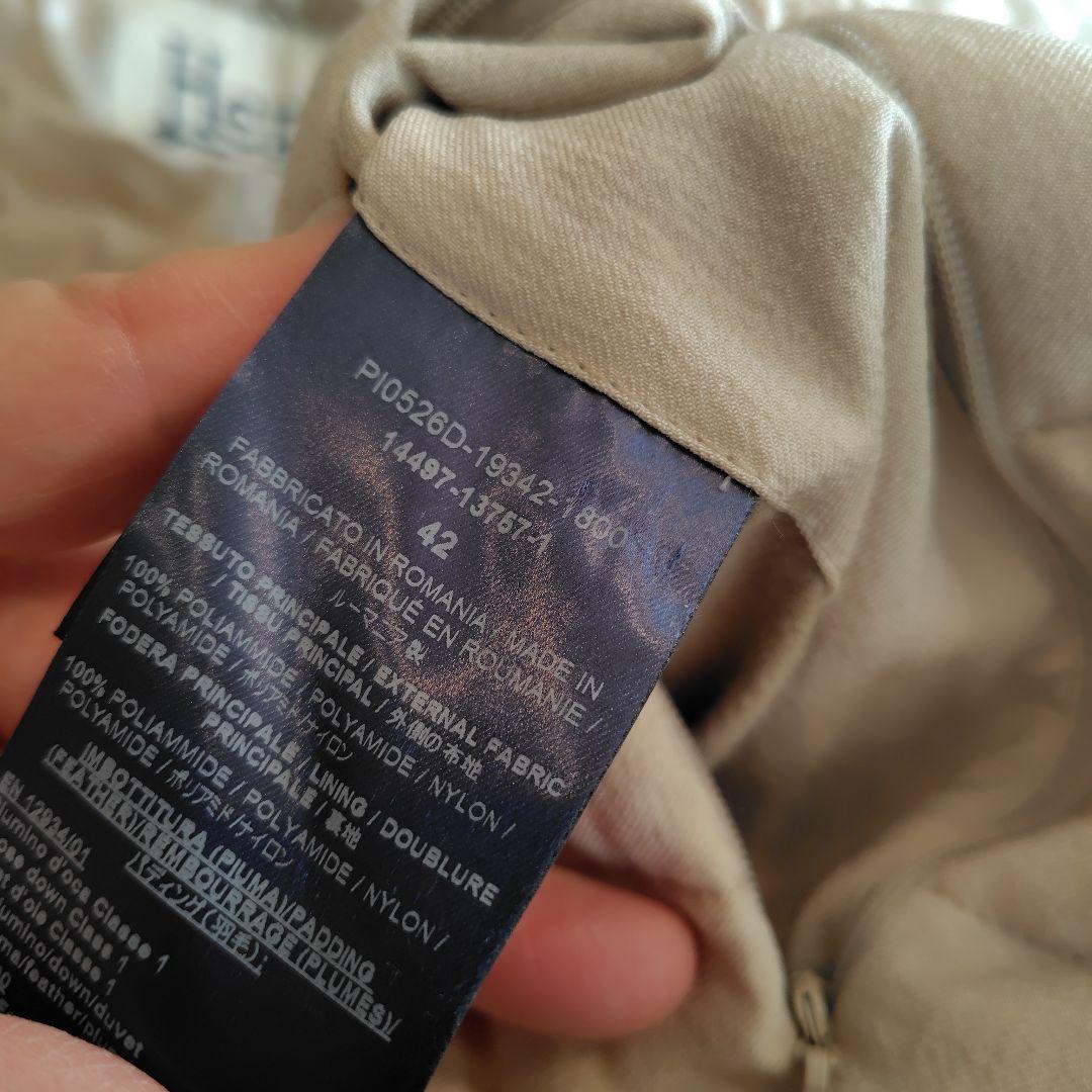 Hernoホワイトダウンロングコート