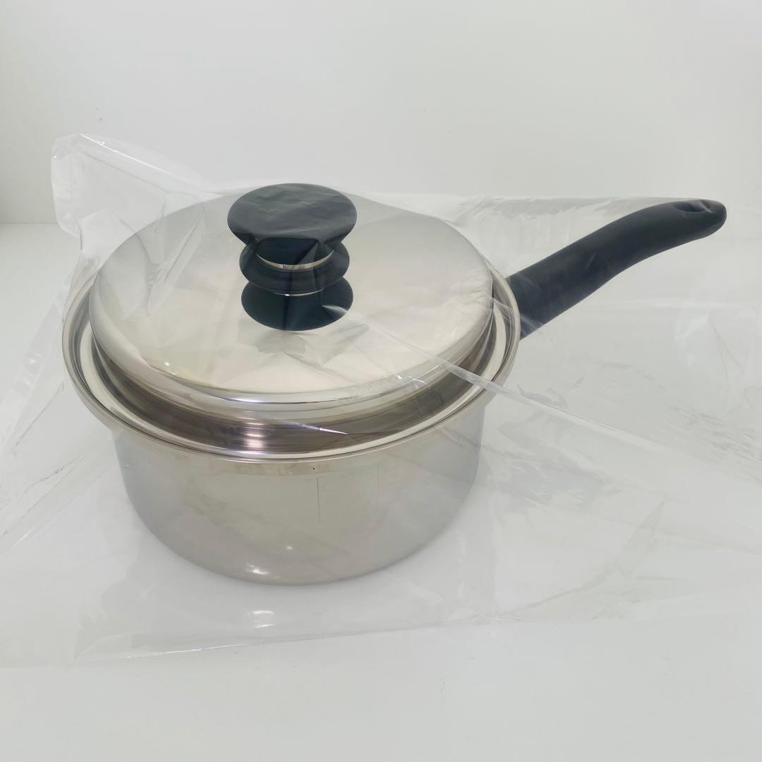 Amway アムウェイ 大ソースパン　鍋　未使用　ステンレス　高級鍋