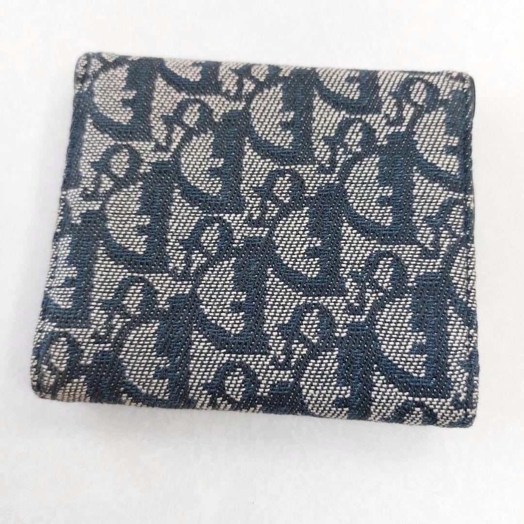 【大人気】クリスチャンディオール　サドル　カード入れ財布　トロッター　キャンバス