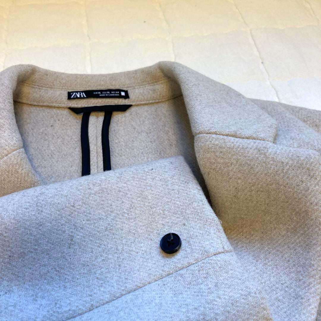 ZARA チェスターコート ロングコート XLサイズ