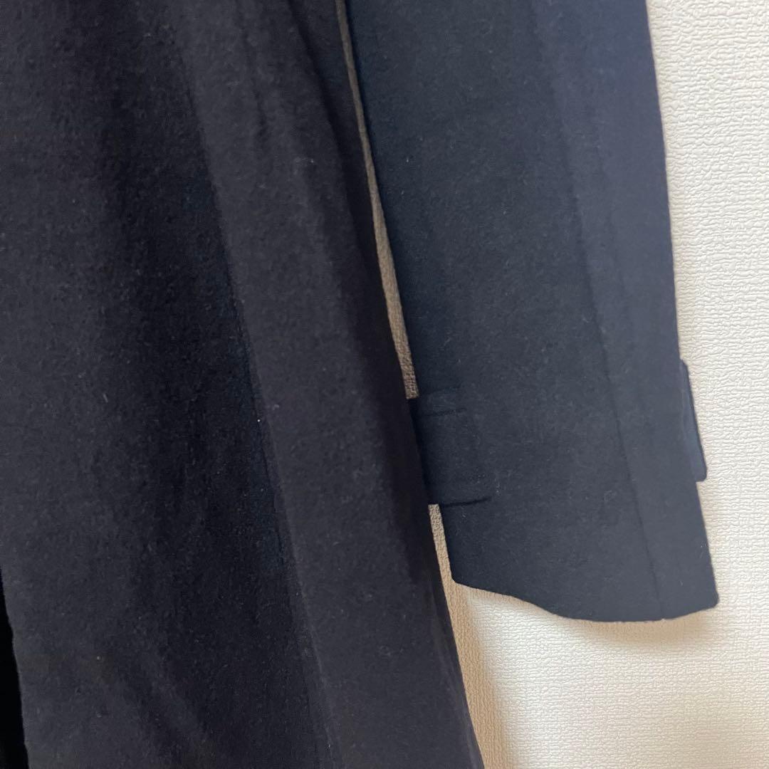 希少【SLY 】ベビドンコート 安室奈美恵ｐｖ着用　ロング丈コート　黒 Sサイズ