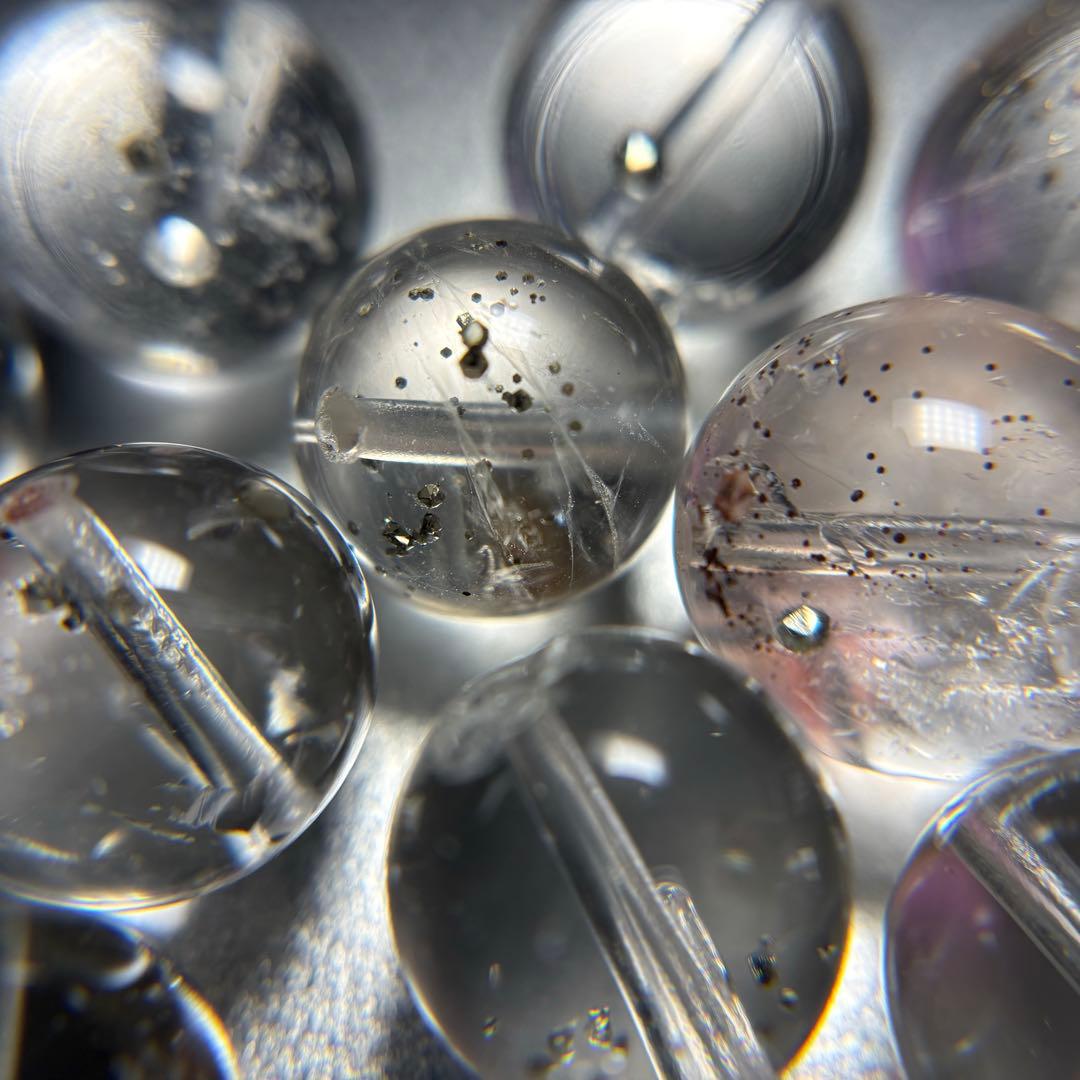 極上　パイライトインクォーツセット　K828