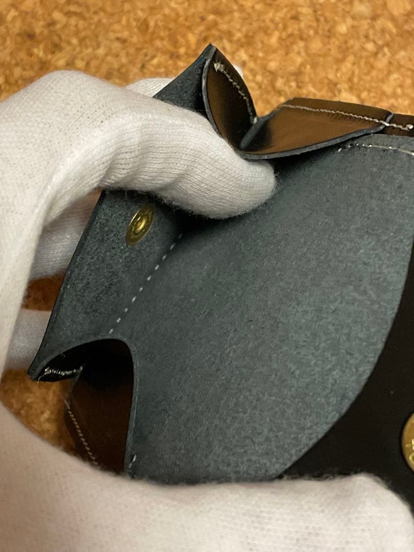 ◆感謝価格◆希少品◆革蛸謹製◆ヨーロピアンショートウォレット◆