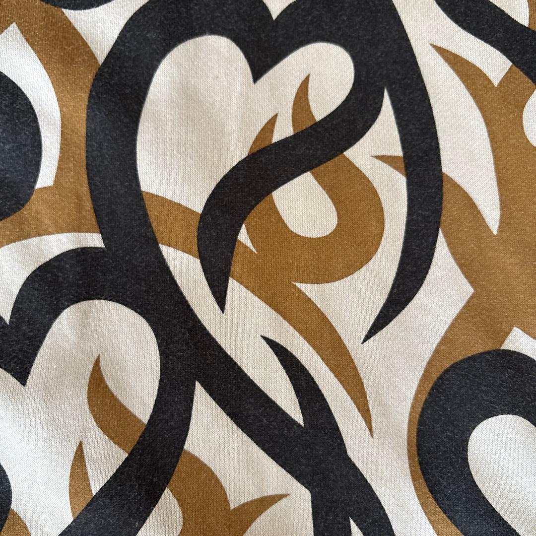 ナンバーナイン　ハートカモパーカー　迷彩