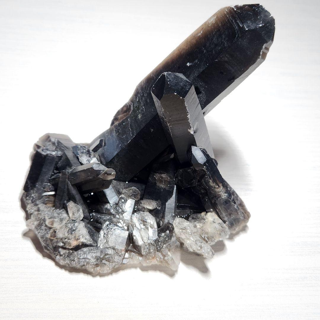 最強パワー【天然】モリオンクラスター ★ ブラジル産 ★ 魔除け