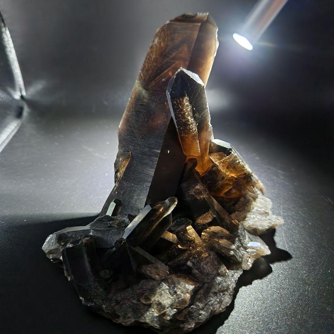 最強パワー【天然】モリオンクラスター ★ ブラジル産 ★ 魔除け