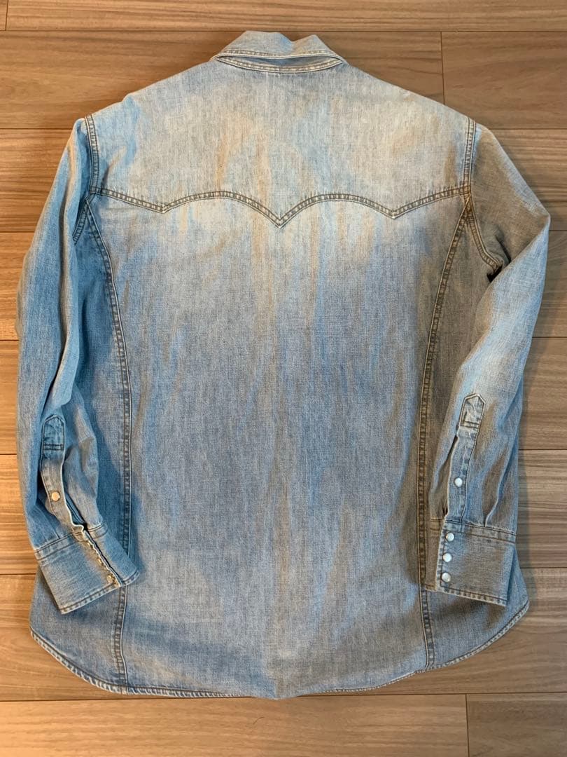 HUSBANDS ハズバンズ別注 western shirt in denim