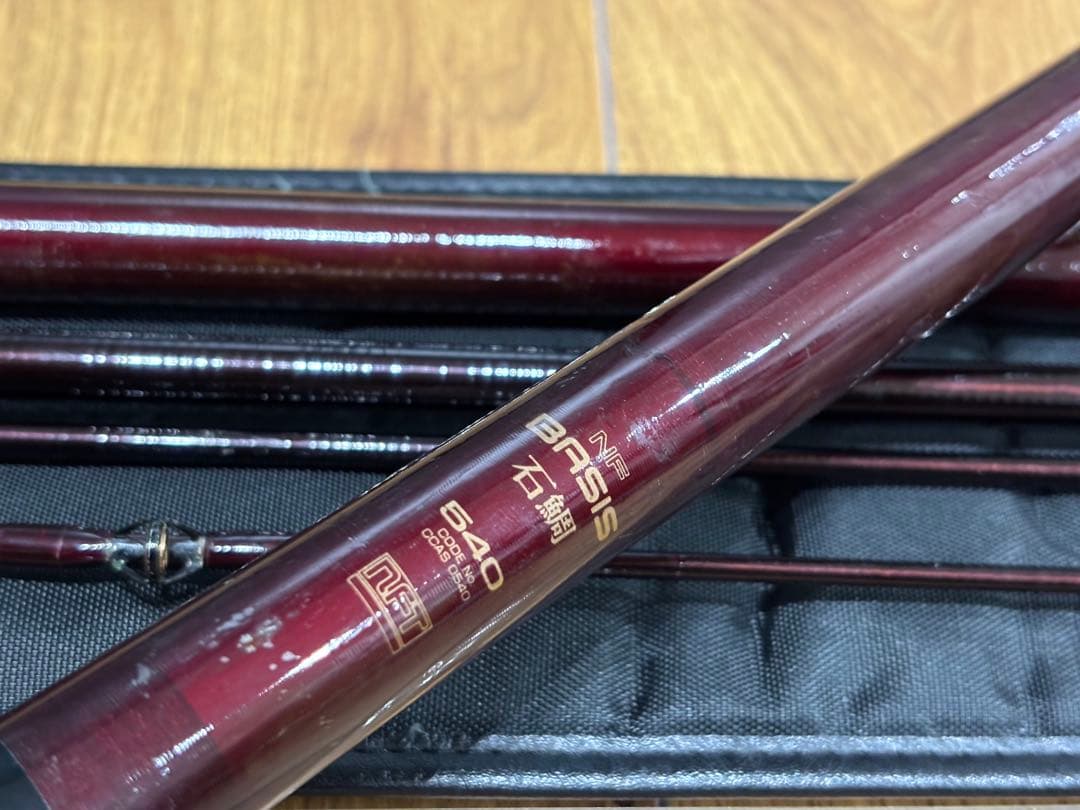 NFT NFベイシス石鯛　540 BASIS 替穂先付き　袋