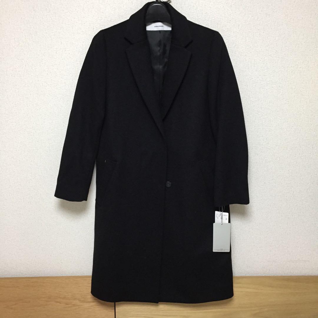 ジャーナルスタンダード SUPER WOOL *チェスターコート ウール 黒