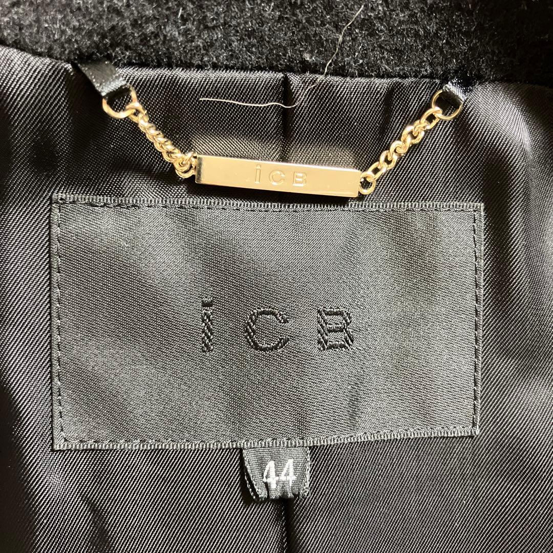 ICB 黒カシミヤロングコート