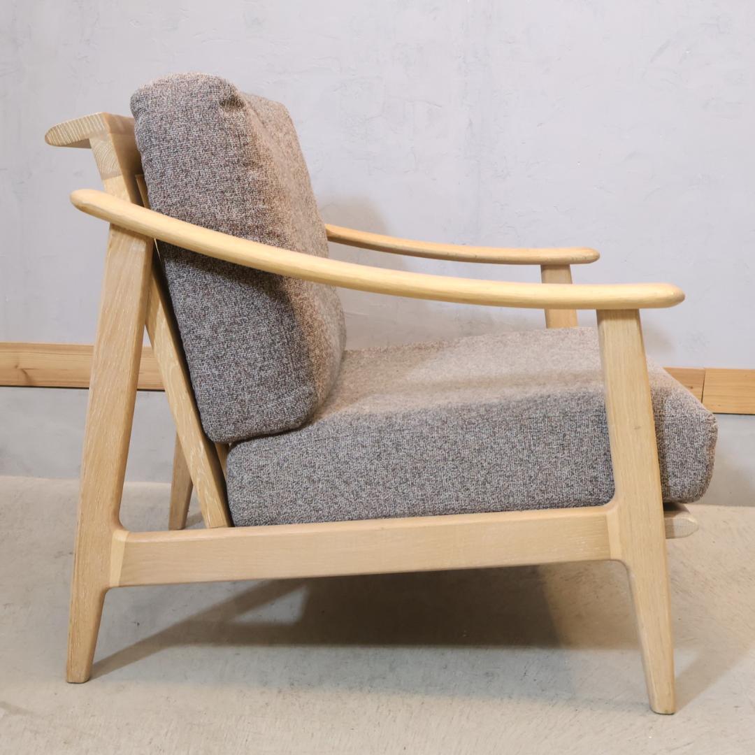 SHIGIYAMA シギヤマ クロスタイム オーク材 1人掛けソファ シングル