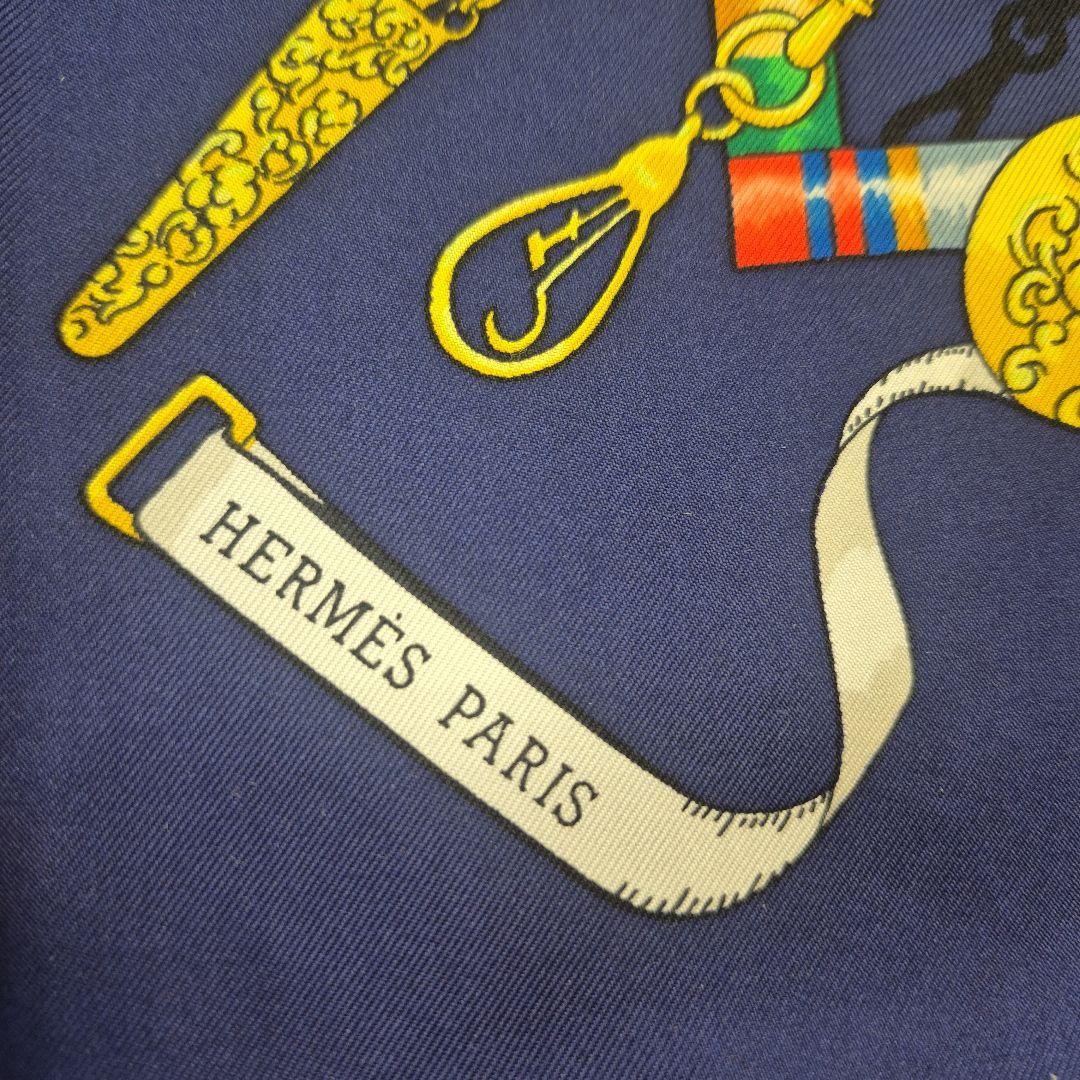 HERMES エルメス カレ90 スカーフ Petite main