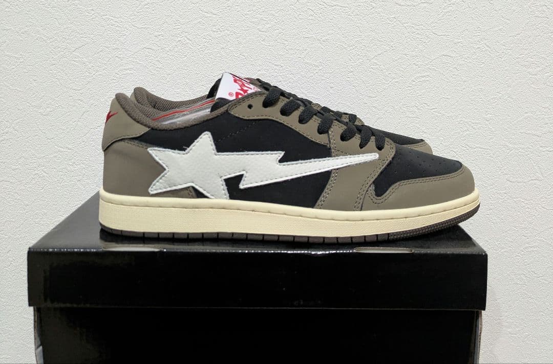 新品 Indigo Studios BAPE × Travis 27cm