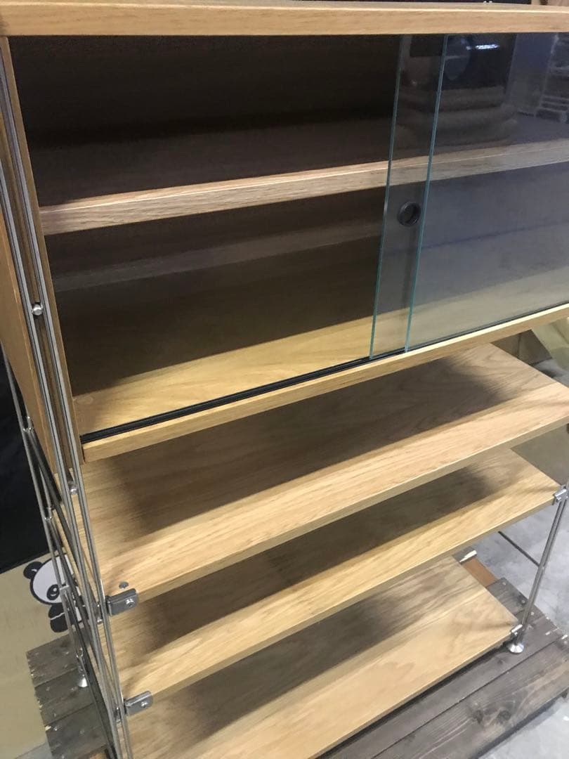 無印良品 ステンレスユニットシェルフ 収納食器棚