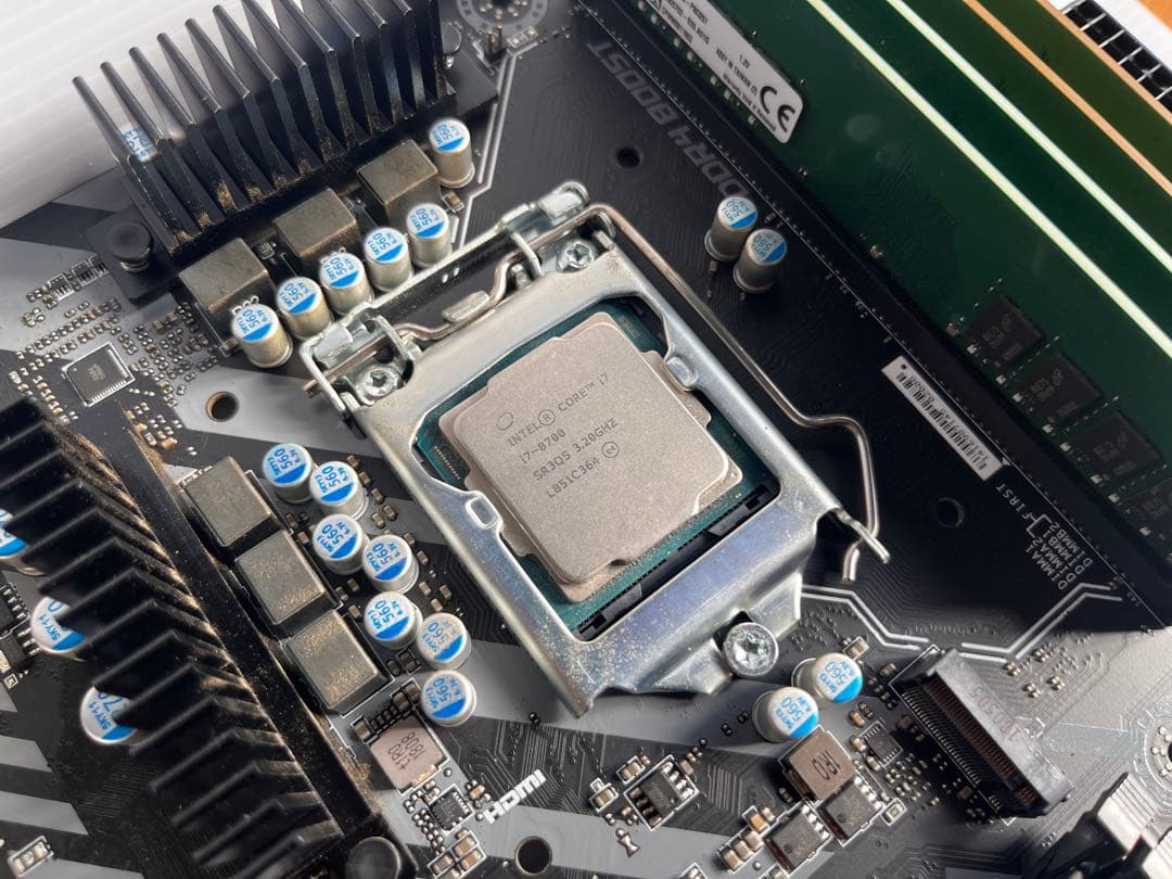 マザーボード MSI Z370M-S01 Core i7 8700 32GB