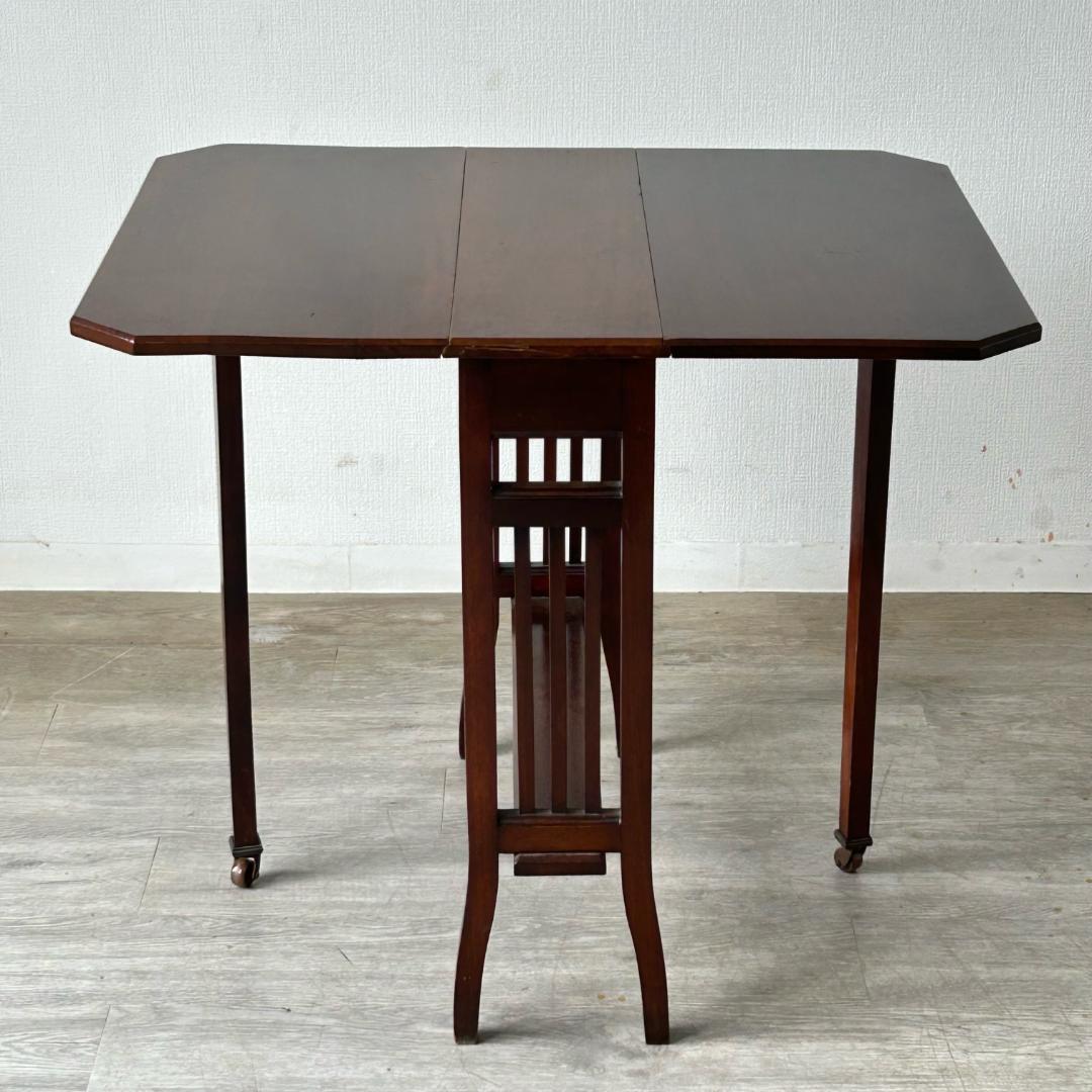 アンティーク 家具 ゲートレッグテーブル 1930年頃 イギリス 英国 460A