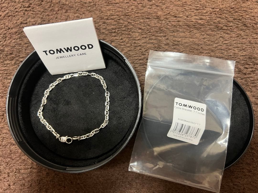TOM WOOD Cable Bracelet 7.7 ブレスレット シルバー