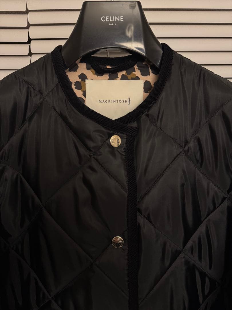 極美品　マッキントッシュ　DULSIE EXキルティング パフスリーブ コート