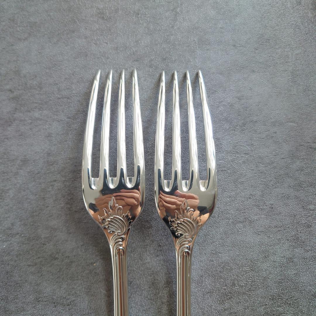 極美品 クリストフル マルリー テーブルフォーク 2点