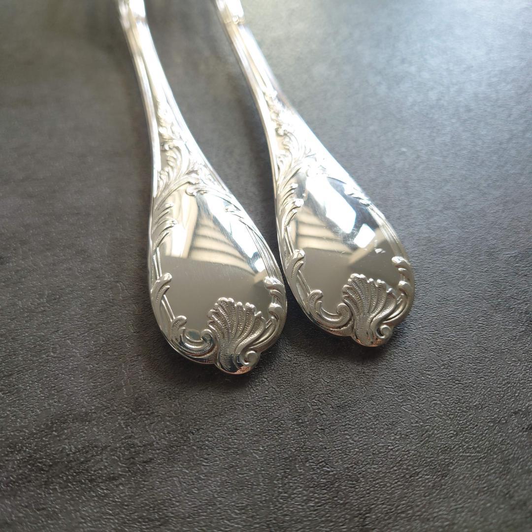 極美品 クリストフル マルリー テーブルフォーク 2点