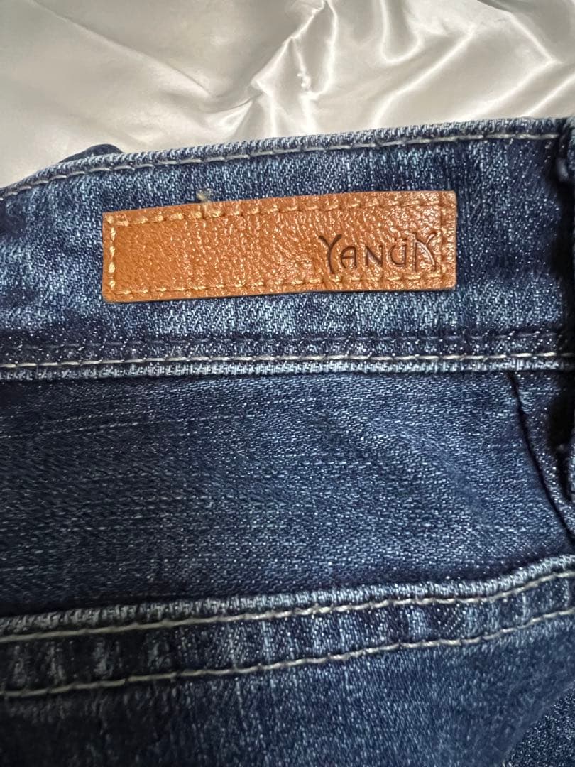 ★美品★ anuansxYANUK ピンタックストレート