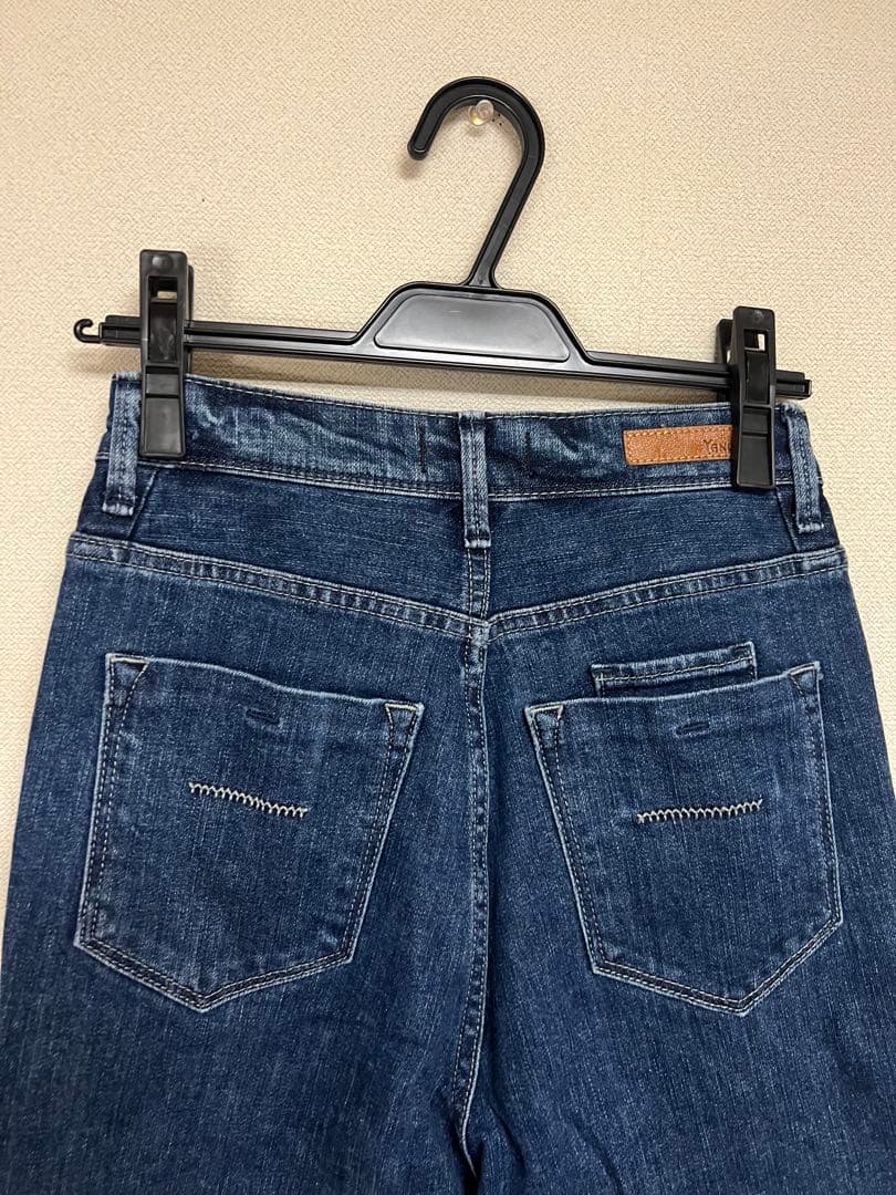 ★美品★ anuansxYANUK ピンタックストレート