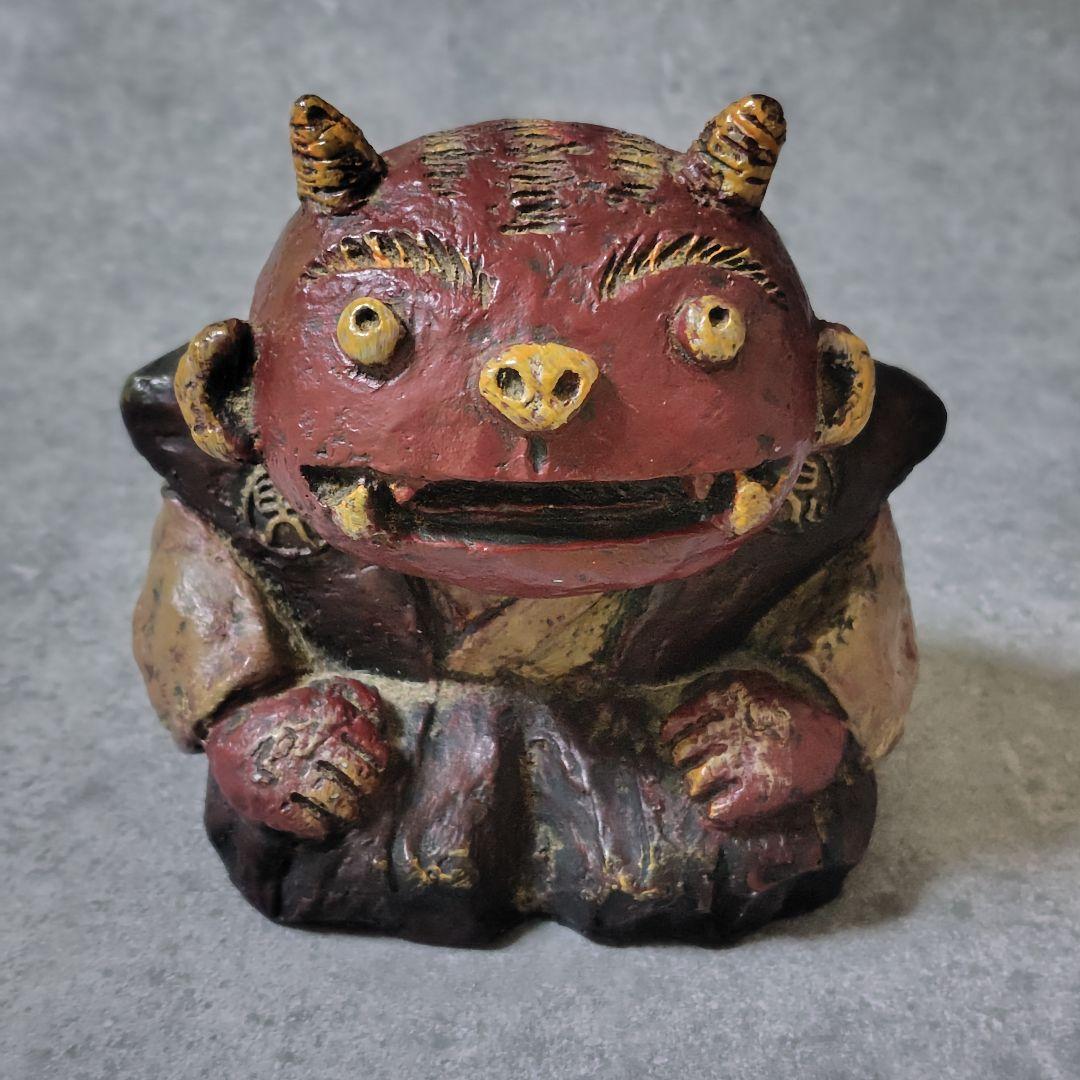 【和風小物】【2008年】Seto craft　2008鬼の置物【ヴィンテージ】