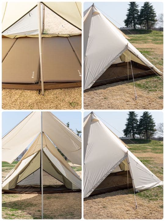 タープ エクステンション テント4 アイボリー FES-432