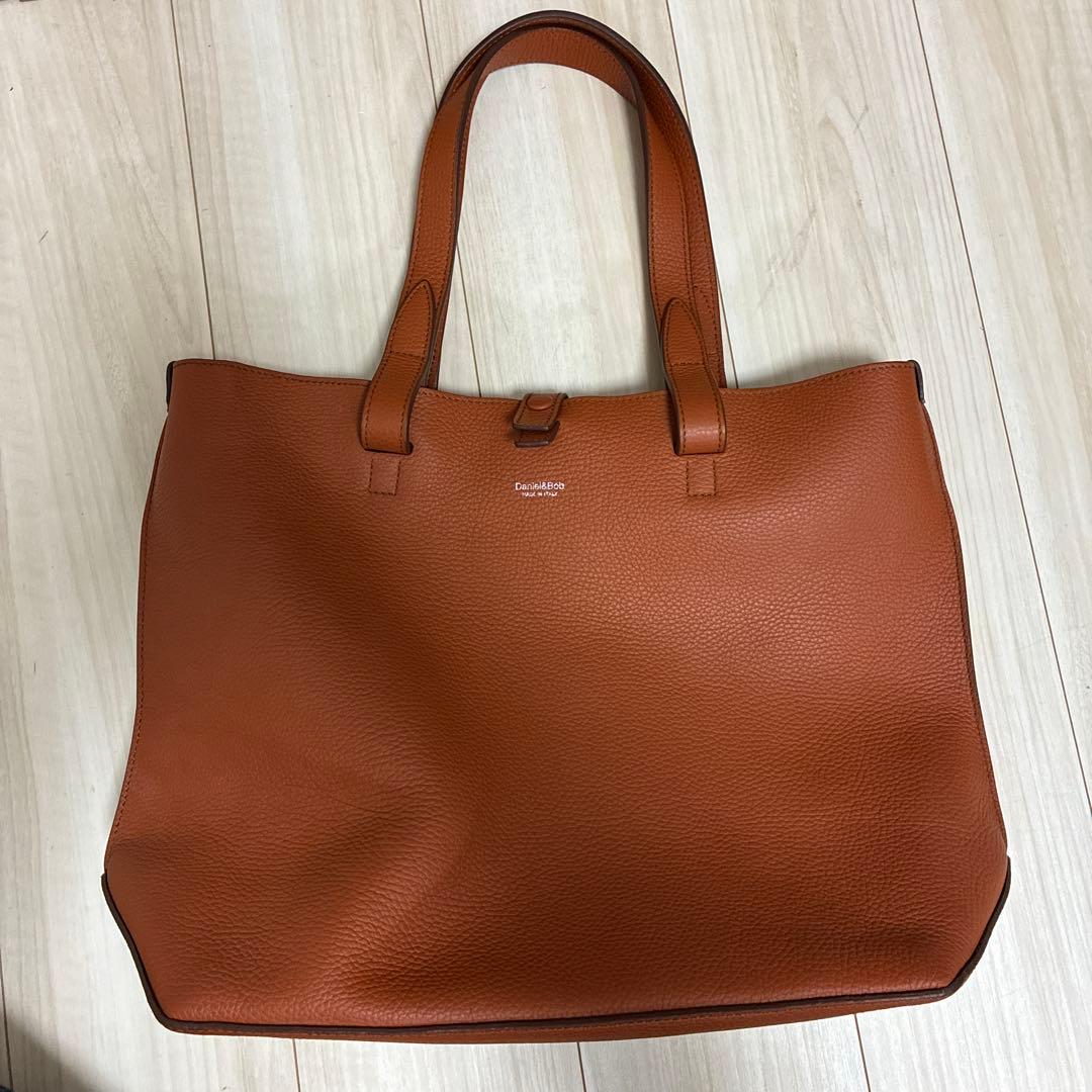 Daniel&Bob ブラウン トートバッグ
