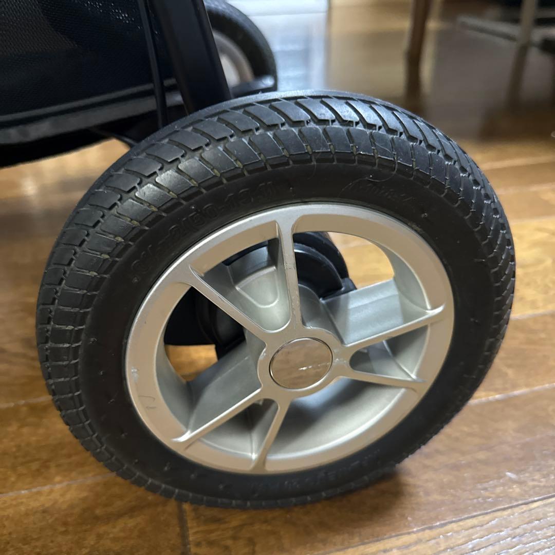 Aprica スムーヴ プレミアム グレー　三輪ベビーカー