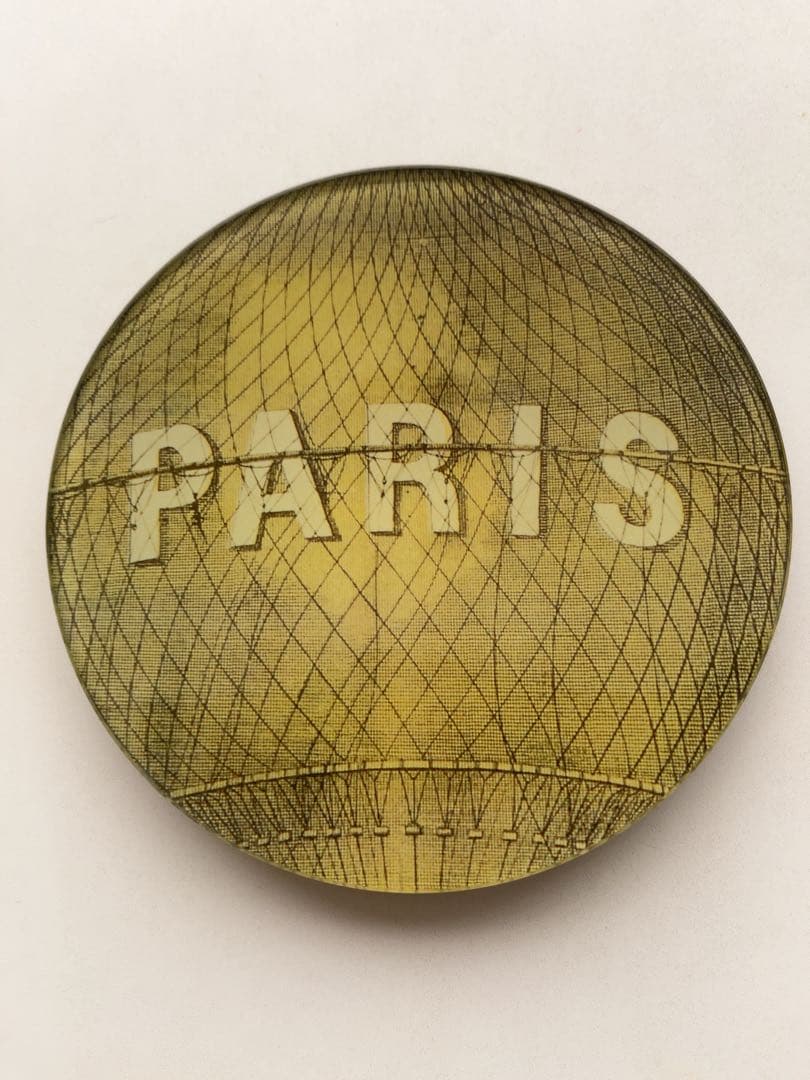 美品　ジョンデリアン　デコパージュプレート