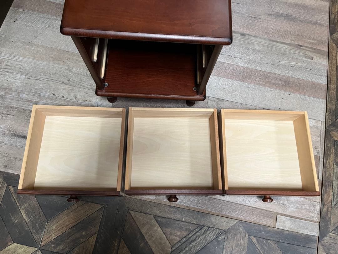 ミニチェスト 昭和レトロ 棚 インテリア アンティーク サイドテーブル